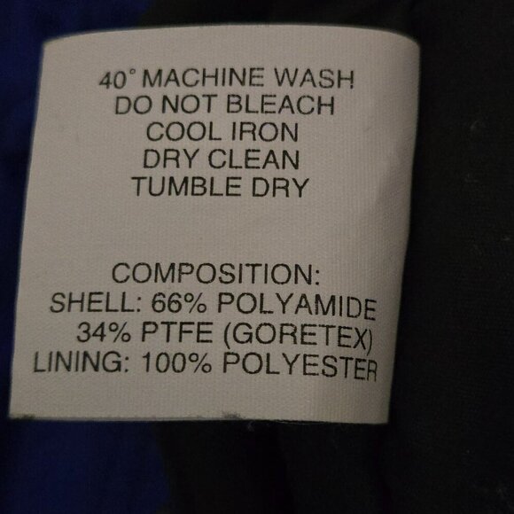 Peak Performance Gore-Tex Made In Finland 90's Quality Ski Snowboard Jacket Size - Picture 12 of 12